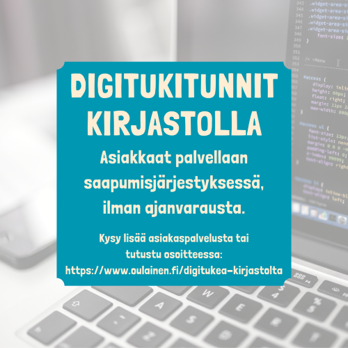 Oulaisten kirjaston digitukitunti 