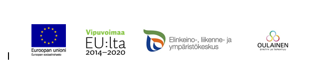 Oulaisten työllisyyshankkeen toimijoiden logot