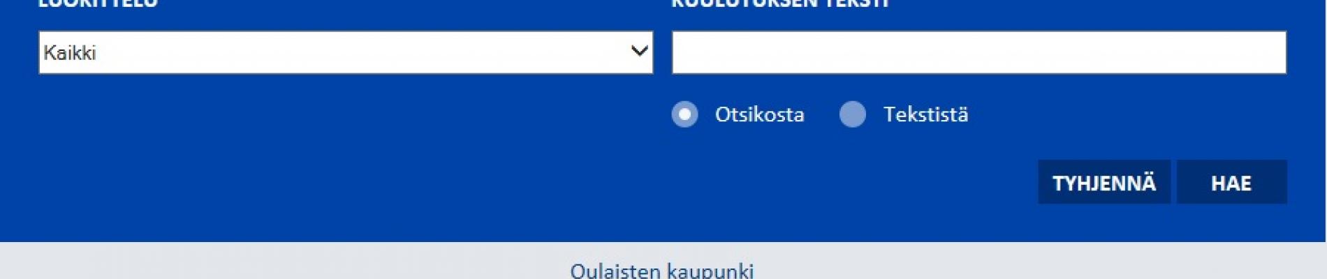Kuulutukset