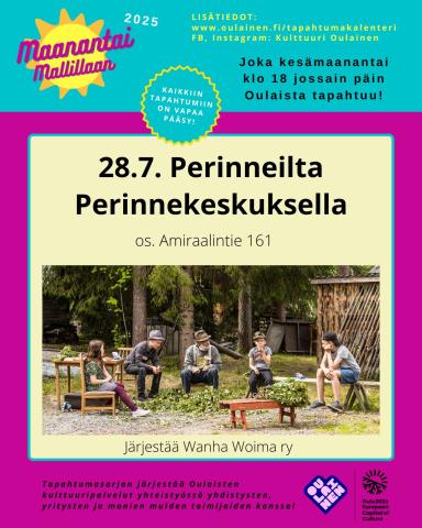 Perinneilta Perinnekeskuksella