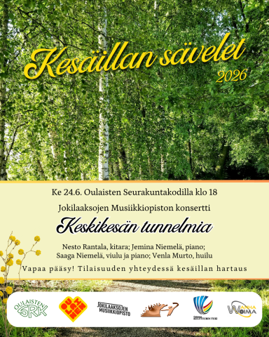 Kesäillan Sävelet 2026