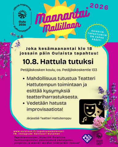 Maanantai Mallillaan: Hattula tutuksi!