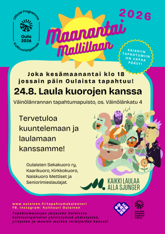 Maanantai mallillaan: Laula kuorojen kanssa! 