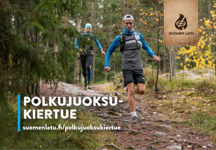Suomen ladun polkujuoksukiertue 2022 Oulaisten Honkamajalla su 22.5. klo 11.00