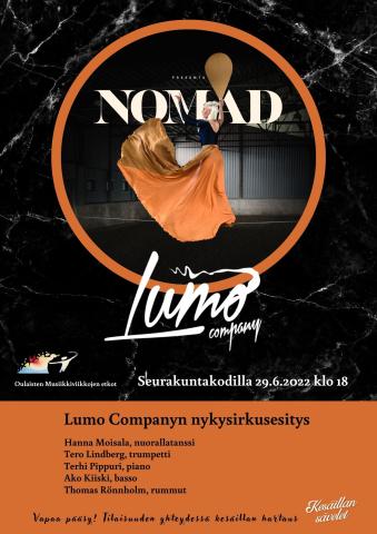 Lumo Companyn nykysirkusesitys Nomad