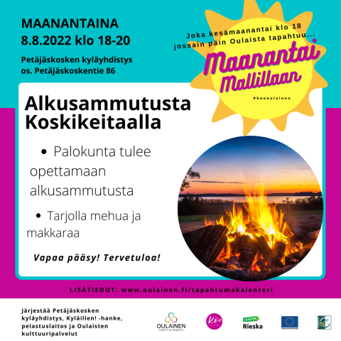 Alkusammutusta Koskikeitaalla