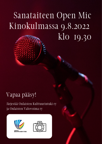 Sanataiteen Open Mic