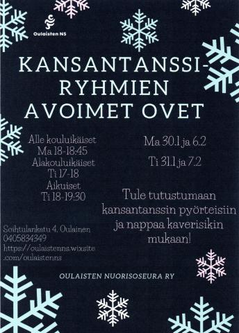 Tervetuloa tanssimaan!