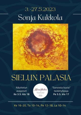 Sonja Kukkola "Sielun palasia"