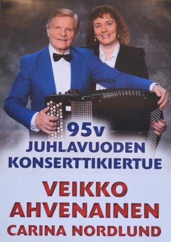 VEIKKO AHVENAINEN 95v. Juhlakiertueen konsertti