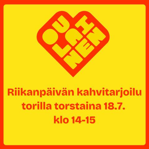 Riikanpäivän kahvitarjoilu