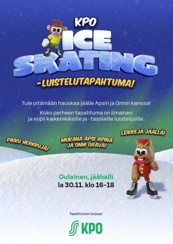 KPO Ice Skating -luistelutapahtuma
