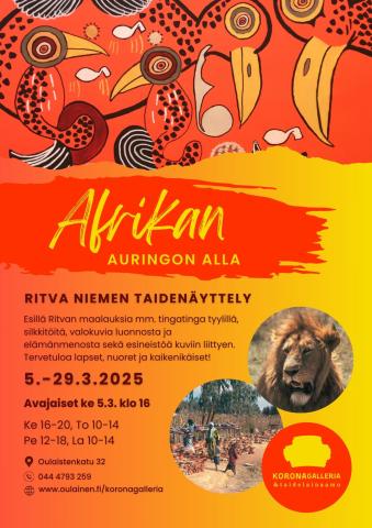 Ritva Niemi "Afrikan auringon alla"
