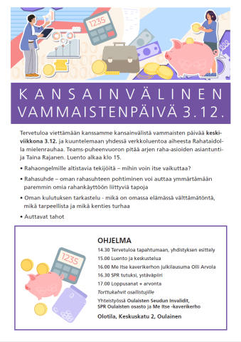 Vammaistenpäivän tapahtuma