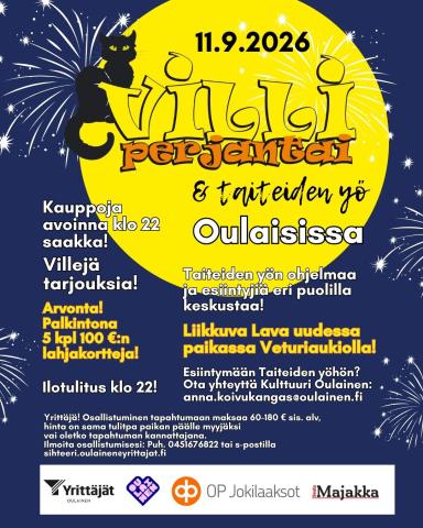Villiperjantai & Taiteiden yö