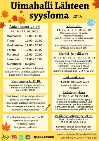 Mukavaa toimintaa!